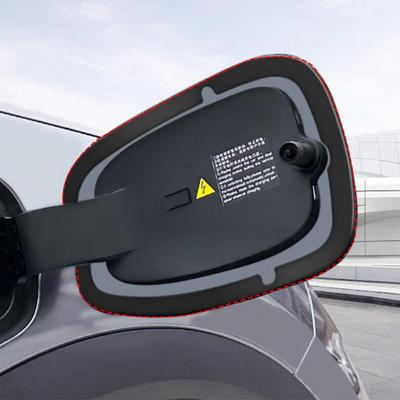 Puerto de Carga de coche, cubierta protectora de enchufe antipolvo, anillo de sellado de goma, pegatina de puerto de carga para BYD EV Atto 3 Yuan Plus
