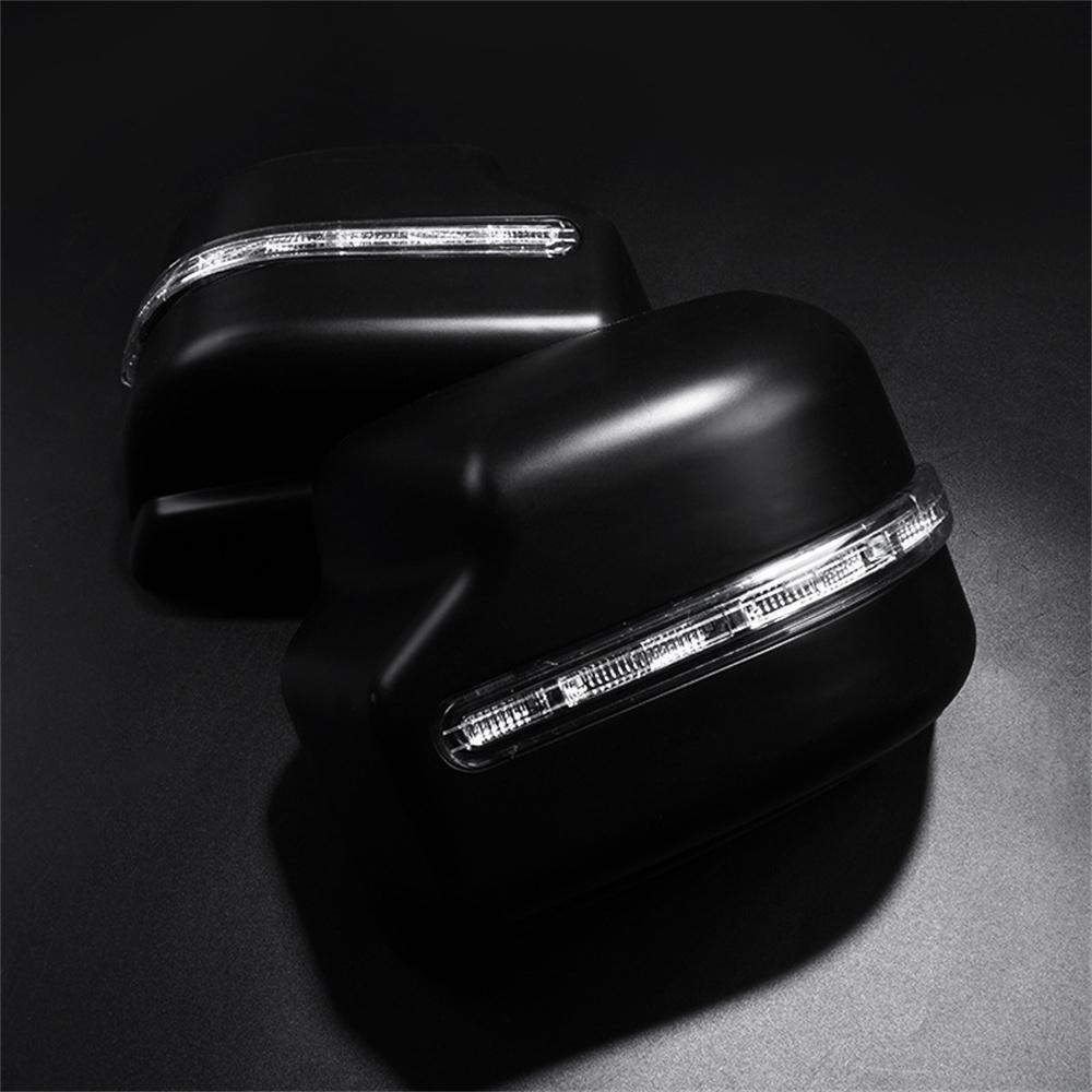 2 X Rear View Mirror Cover  for Suzuki Jimny JB64 JB74 2019-2023+LED Turn Lights