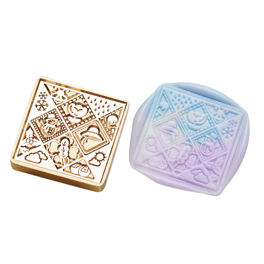 

Cute Pet Stamp Copper Head Cartoon Fire Paint Copper Head for Gift Scrapbooking