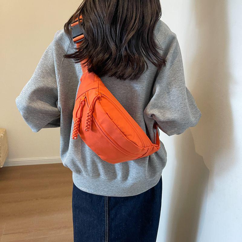 Nylon Casual Crossbody Bag: Women's 2025 Trend, Men's Sports Chest Bag, Versatile Fanny Pack, Backpack Niche