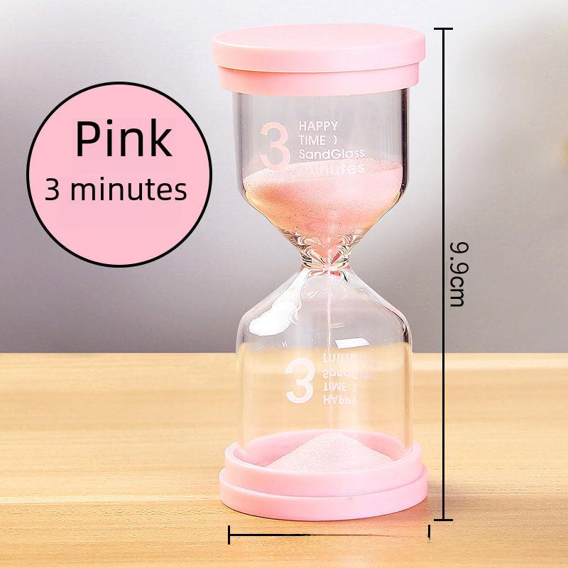 1PCS 3/5/10/15/30 Minutes Colorful Hourglass Sandglass Children Kid Gift Toy Sand Timer Hour Glass Home Decoration Sand Clock