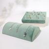 Elegant Jewelry Display Stand Velvets Texture for Necklaces Bracelets Bangles Watch and Rings with Stable Structure