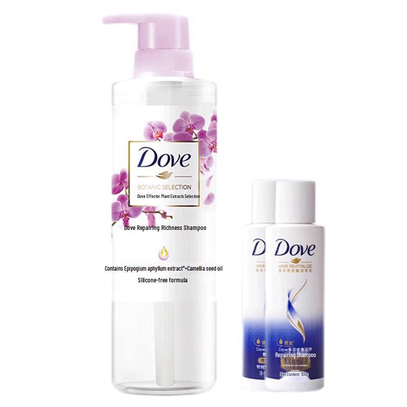 Dove Plant Essence Repair Moisturizing Shampoo Set