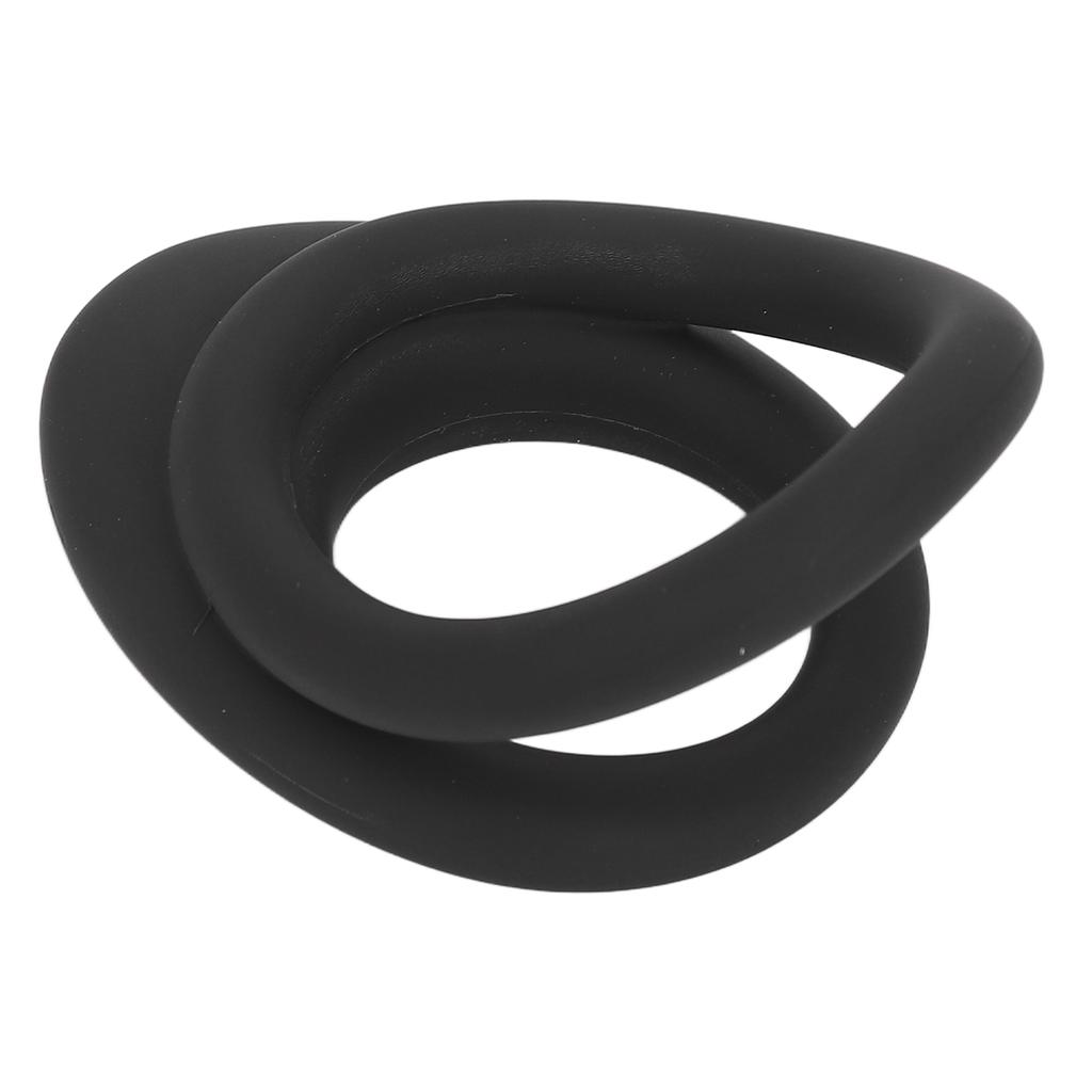 2pcs Penis Ring Super Elasticity Stronger Erection Soft Stretchy Cock Ring for Gentlemen
