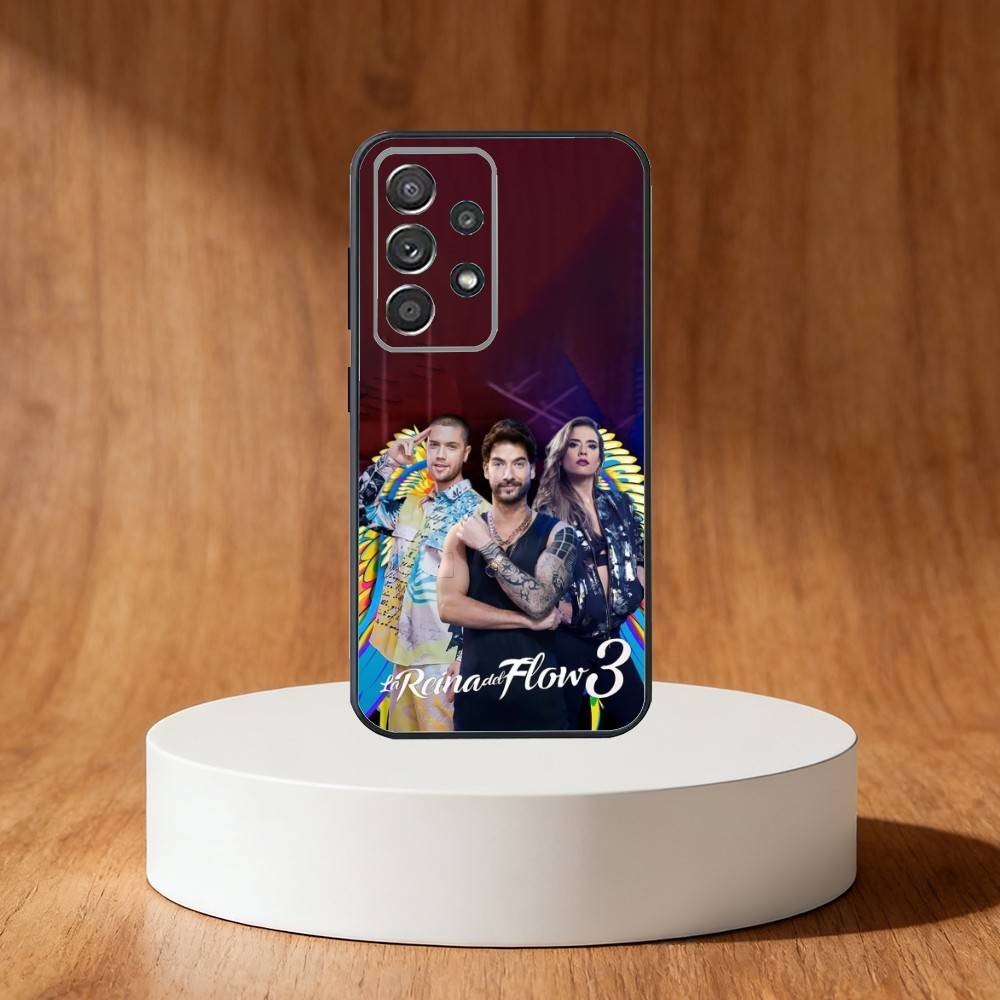 The Queen of Flow Phone Case For Samsung S25,S24,S21,S22,S23,S30,Ultra,S20,Plus,Fe,Note,10,9,5G Black Cover