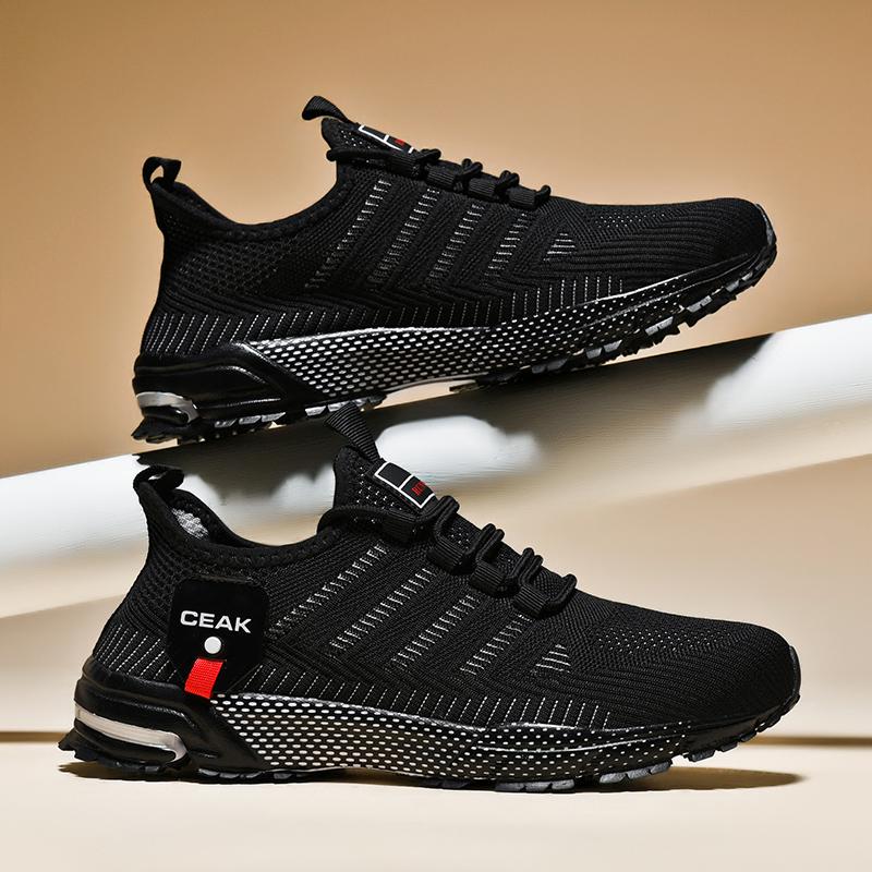 Fashion Lightweight Men's Casual Shoes Outdoor Breathable Men Sports Shoes Non-slip Mans Sneakers Flexible Fashion Tennis Lace-up 2024