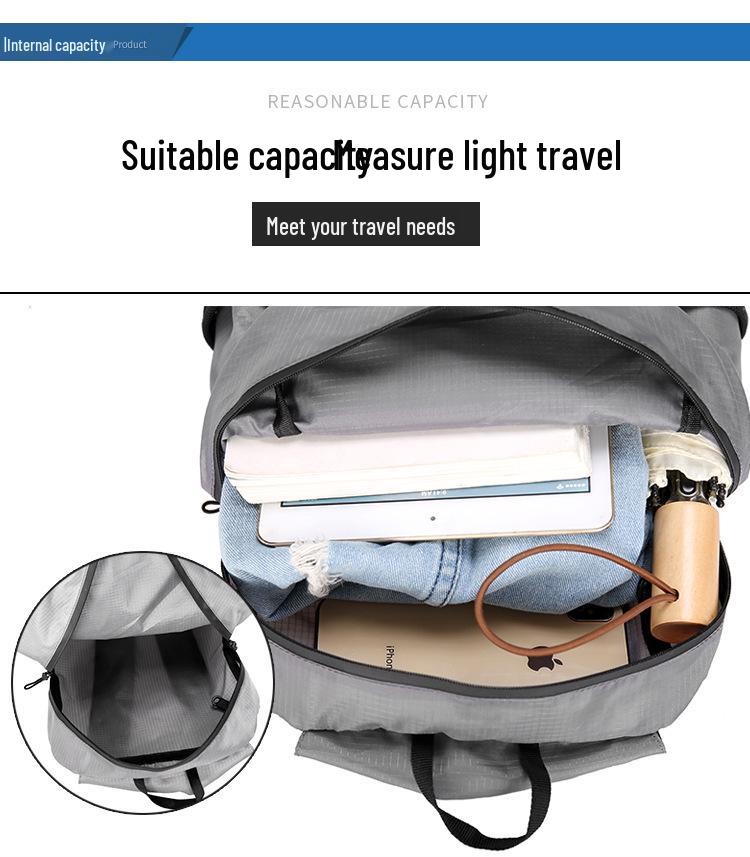 Outdoor Lightweight Foldable Water-Repellent Sports Backpack
