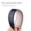 For 1853 Tissot PRX Super Player WatchBand T137.407/137.410 Genuine Leather Strap 12mm Stainless Steel Wristband Men ssBracelet