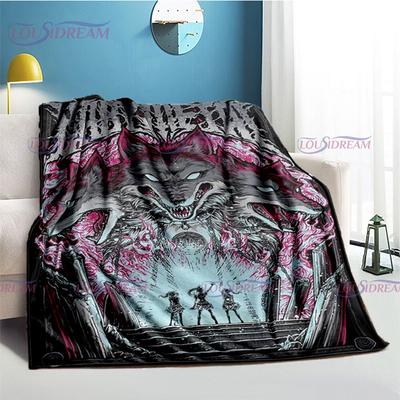 Babymetal Print Super Soft Flannel Throw Blanket Warm Comfortable Heavy Metal Music Blanket Gifts for Kids Adults All Season