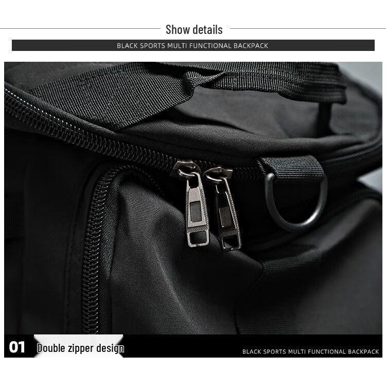 Pánský cestovní batoh a taška přes rameno do posilovny s velkou kapacitou