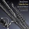 Commander Carbon Fiber Ultra-Hard Long Cast Fishing Rod with Sliding Float and Large Guide Ring for Hand-Sea Use