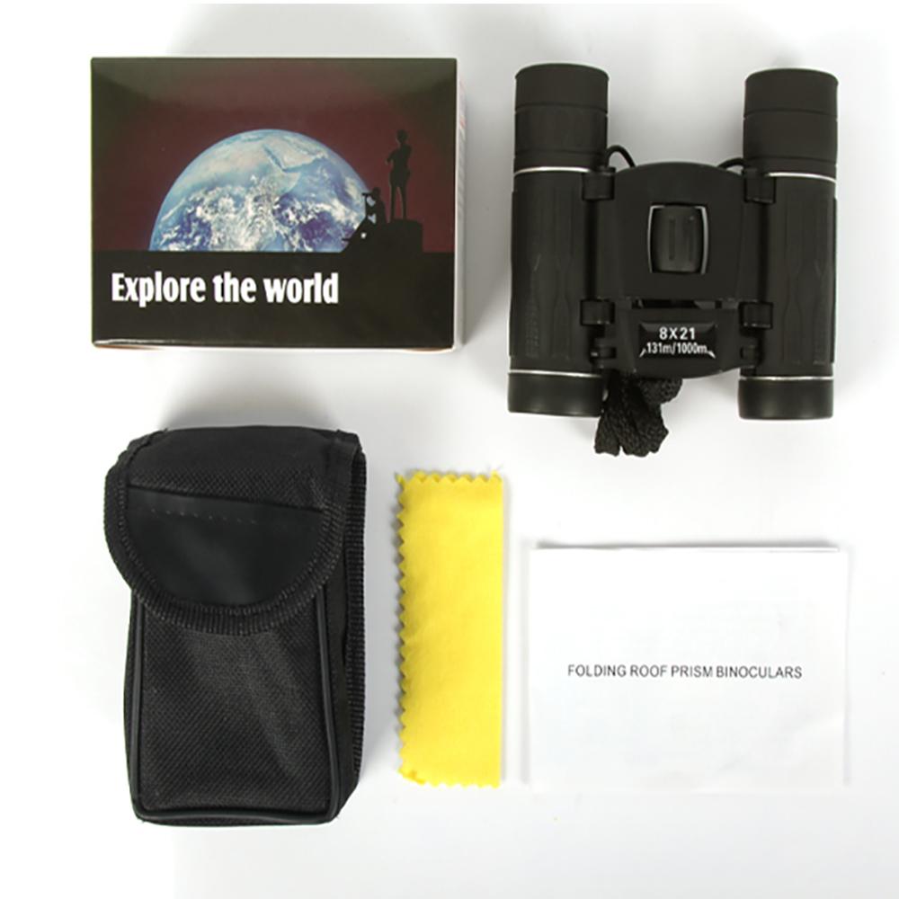 8X21 Mini Small Compact Light Binocular For Travel Hiking Bird Watching