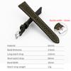18mm 20mm 22mm Retro Nubuck Leather Strap Quick Release Bar Wristband Brown Green Coffee Men Women Universal Bracelet Watch Band