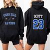 TREE HILL RAVENS Hoodie One Tree Hill Nathan Scott 23 Hooded Sweatshirt North Carolina Tv Show Trendy Hoodies Oth Fans Gifts