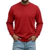 Men's Color Neck Sweatshirt Long Sleeve Casual Pullover