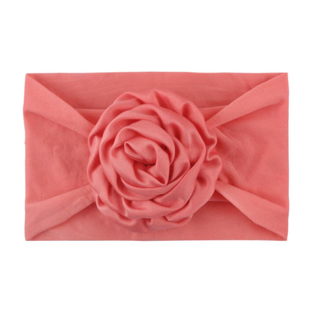 Bentiță confortabilă din nailon pentru copii: Design Delicat cu Panglică Florală