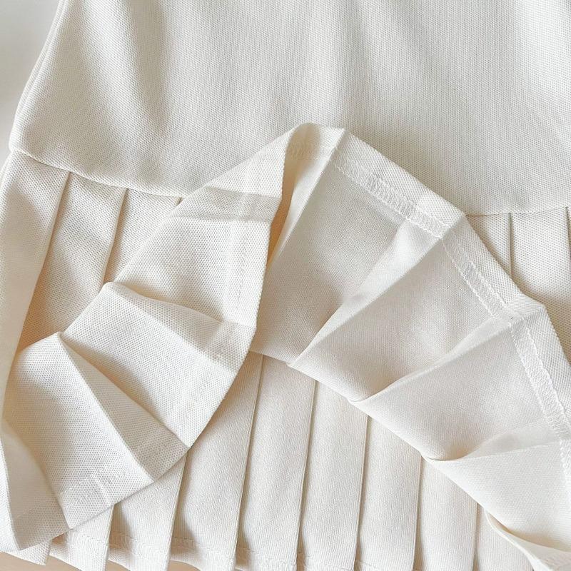 Children Dress Spring Summer Turn Down Collar Kids Clothes Fashion Toddler Baby Girls Clothing Summer Dress Girl Clothes