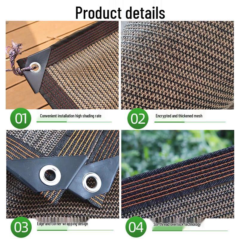 Outdoor Privacy and Sunscreen Fence Net