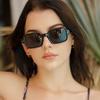 Ευρωπαϊκό Αμερικάνικο Στυλ Γυαλιά Ηλίου Γυναικεία Μόδα Μοντέρνα Τετράγωνα Γυαλιά Ηλίου για Γυναίκες Παραθαλάσσια Ταξίδια Ανδρικά Γυαλιά