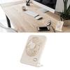 Desk Fan 3 Speeds Low Noise Portable Rechargeable   Fan for Car Home Camping