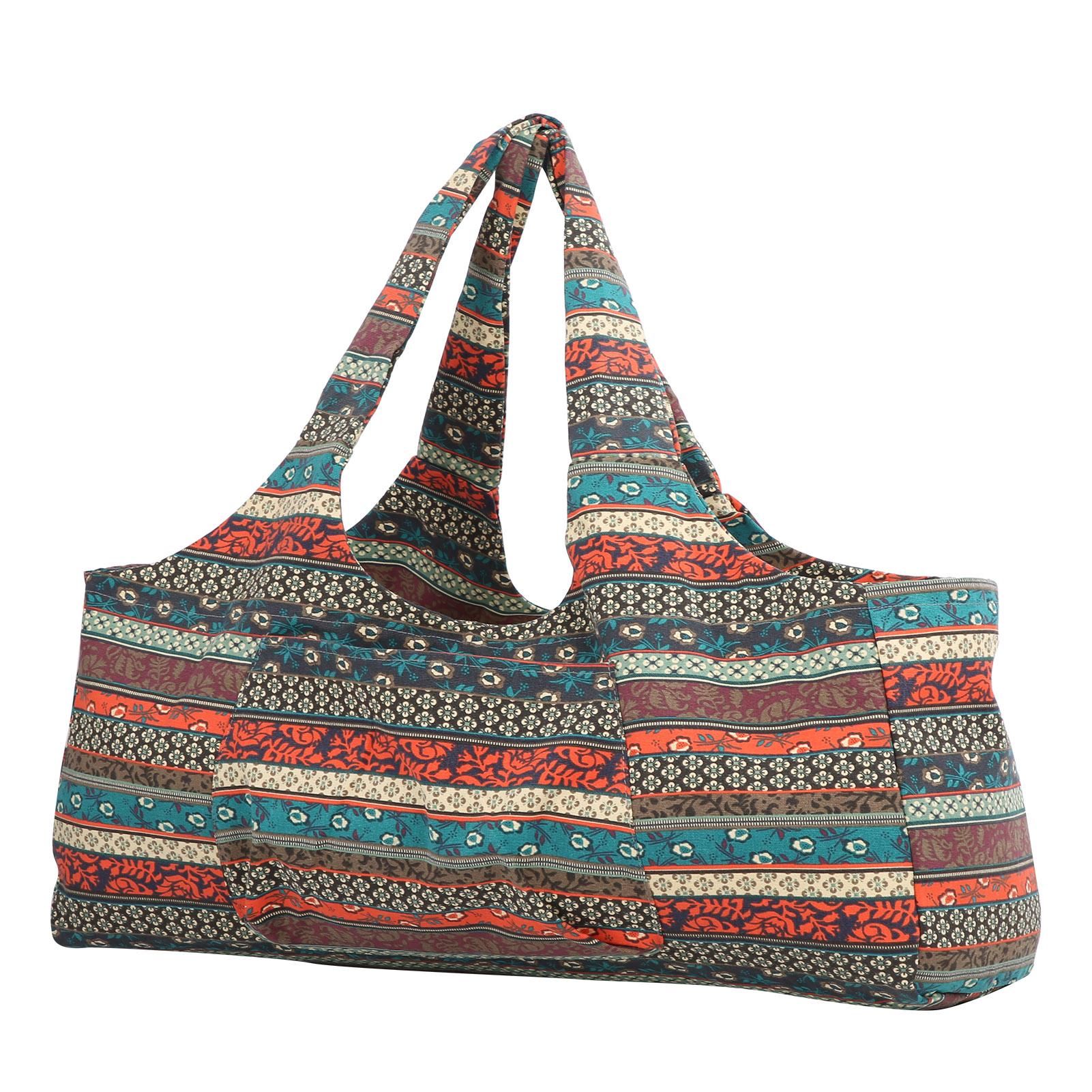

Breathable Oversized Ethnic Style Yoga Package Luggage Bag Fitness Clothing Travel