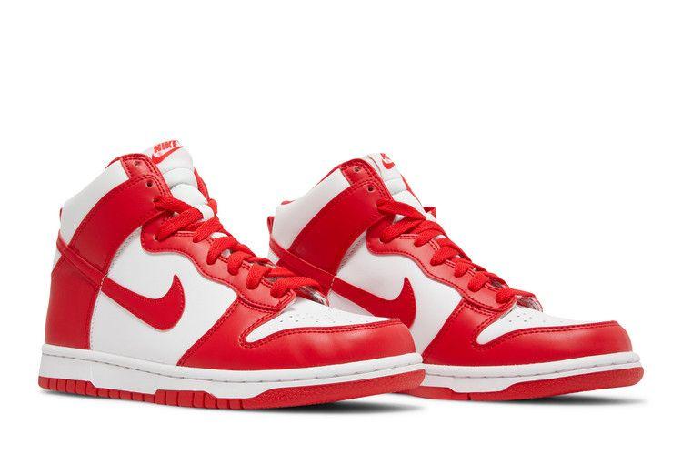 Nike Dunk High GS 'Championship Red'