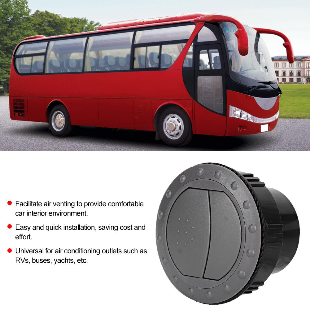 2.4inch Round   Conditioning Spare Parts Vent Outlet for RV Bus Boat Yacht