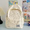 Schoolbag Schoolbag Junior High School Girls Girl Heart Atmosphere Polka Dot Bow Versatile High Value Female Student Backpack High School