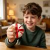 Dumpling Squishy Toy Slow Rising Stress Relief Squeeze Toy with National Flag Print for Kids and Adults Home Office Decor