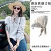 Retro black cashew flower triangle scarf women's autumn and winter high sense fashion versatile silk scarf temperament scarf shawl accessories