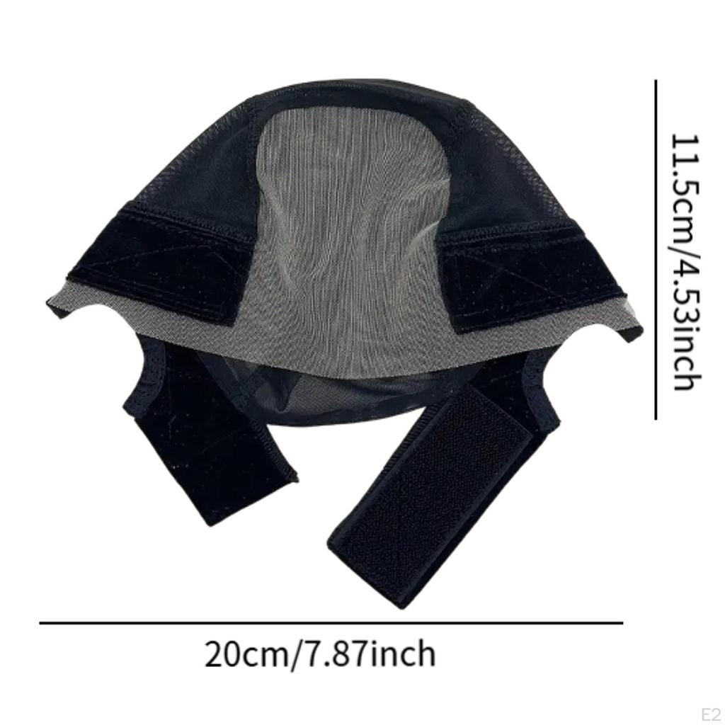 Wig Cap Adjustable Accessories Hairdressing Breathable Hat for Party Travel