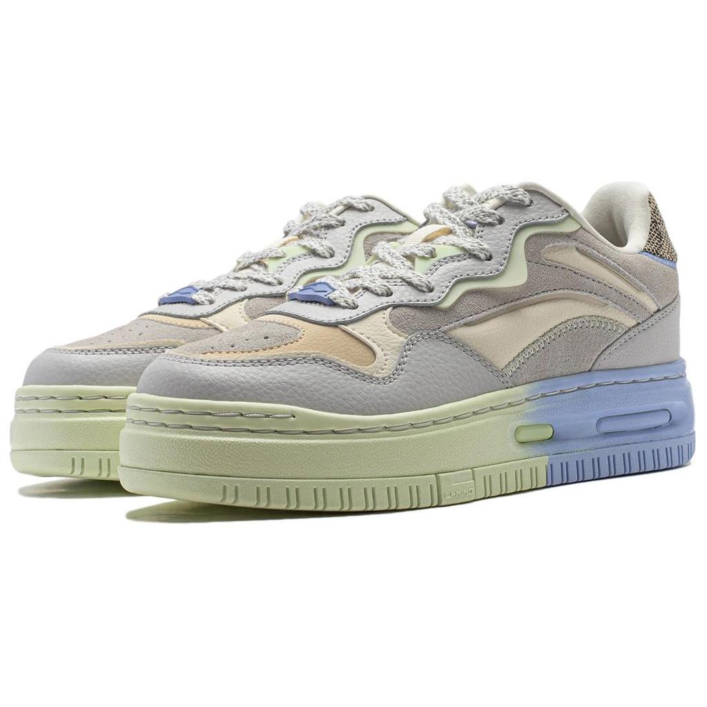 Li-Ning Bequeme Lässige Rutschfeste Low-Top Skate Schuhe Damen Sneaker AGCU032-6
