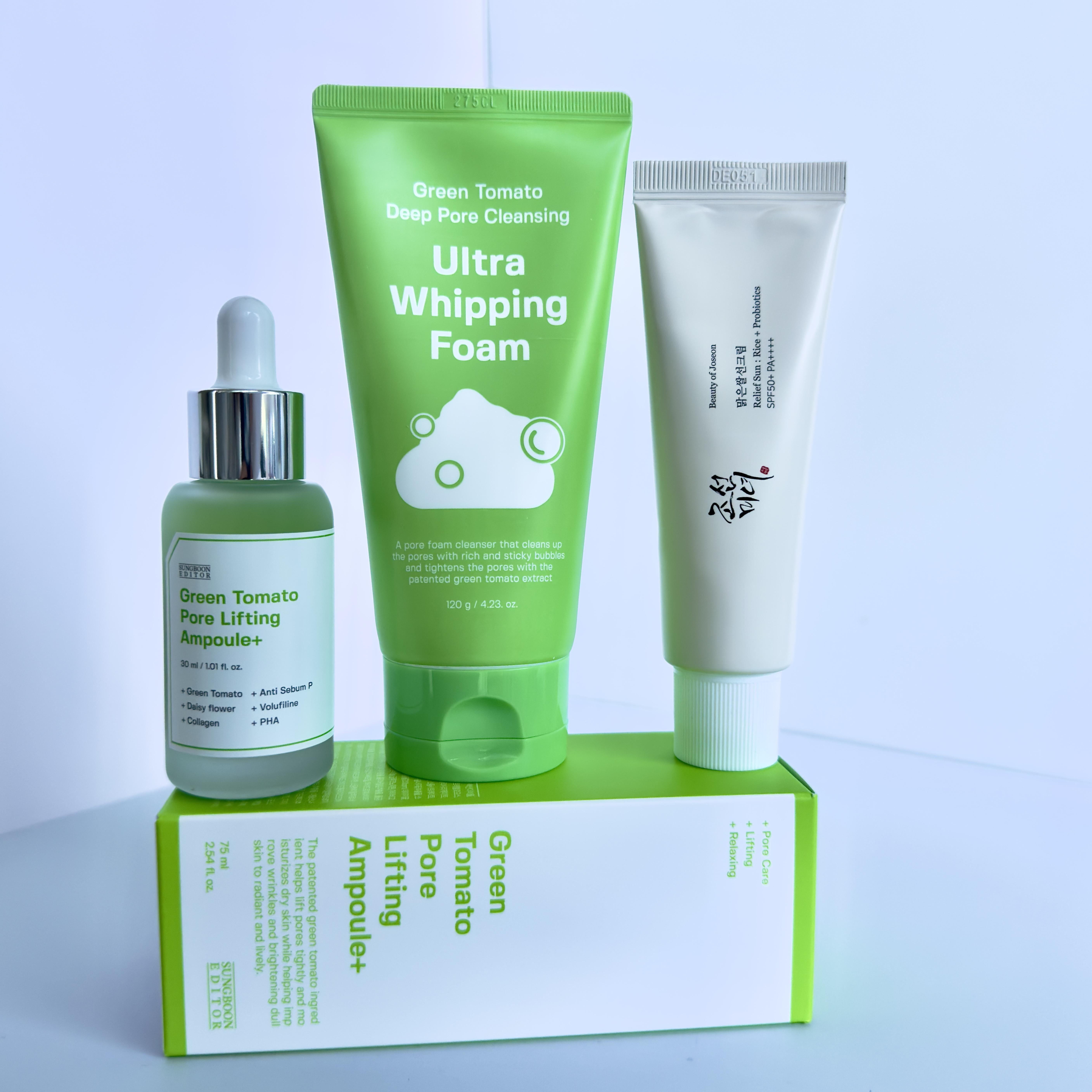 

SUNGBOON EDITOR Ультра-пенка для глубокого очищения пор с зеленым помидором 120 г 200ml