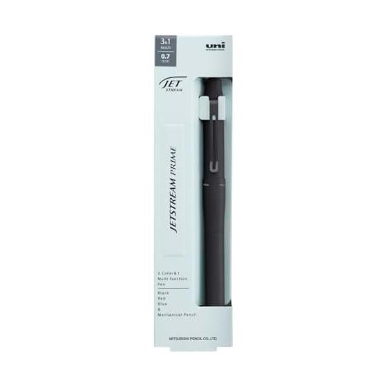 Многофункциональная ручка Mitsubishi Pencil Jetstream Prime 3&1 0.7 Черная MSXE455007.24
