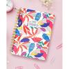 Doodle Hard Bound Spiral Notebook Diary With Bookmark Dangler And Sticker Pages I B5 I Undated I 160 Ruled Pages I 80 Gs