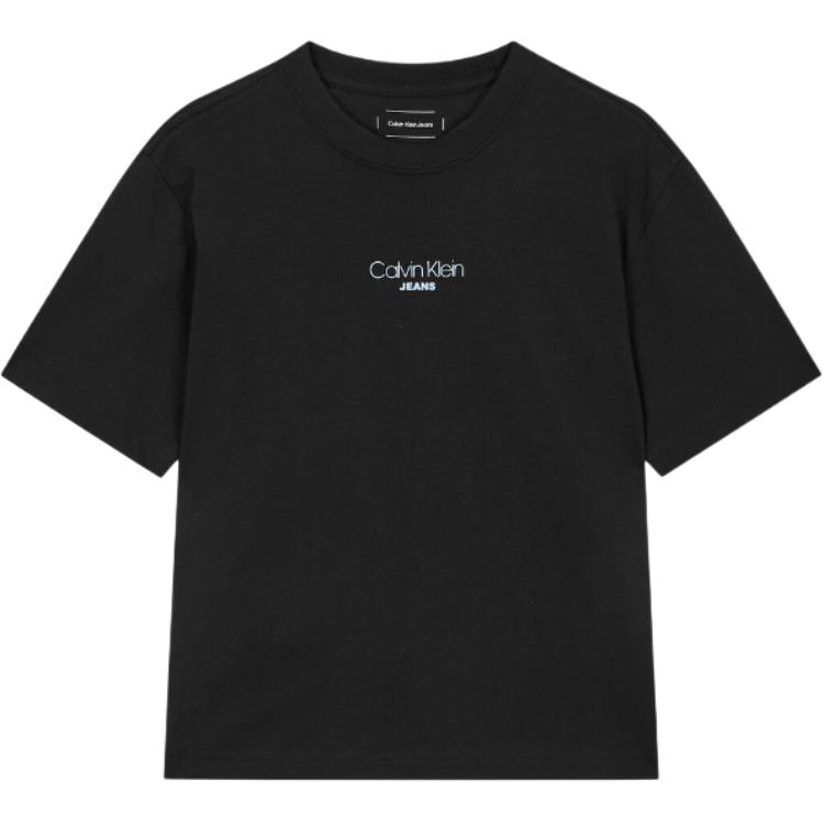 

Calvin Klein Женская футболка свободного кроя с принтом логотипа, черная 47C858GUB1 M