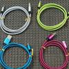 1/2/3m Nylon Braided Charger Type C Fast Data Cable for Samsung Galaxy S8
