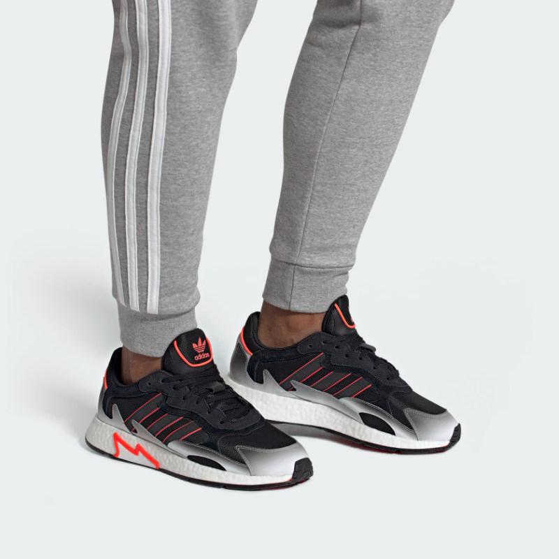 Adidas Tresc Run 'Core Black Solar Red' Sneakers EG7411