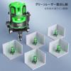 FELLAT 5-Line Green Laser Level with Self-Leveling, Tilt Mode & Receiver Support (Japanese Manual Included)