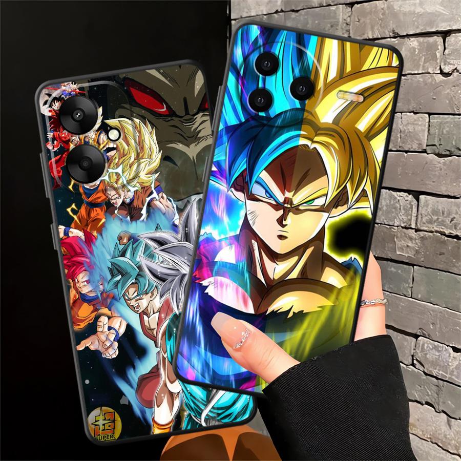 Funda Phone Cover Case for Xiaomi Redmi 9 K40 K80 Pro A4 10 14C 13C A1 A2 Plus A3 A5 12C Cool Dragon Ball