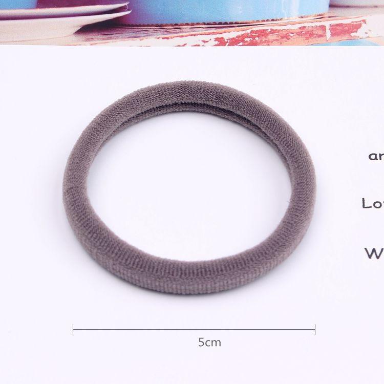 Ayseguney Solid color seamless head rope For Girl Hair Ties Accessories Scrunchy Hairgrip