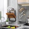 Xi Yao Drill-Free Wall-Mounted Pot Lid & Cutting Board Rack