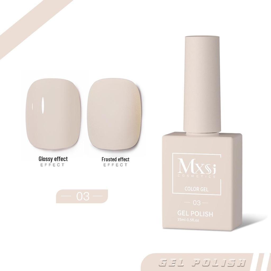 New Popular Color Whitening Gel Nail Polish Set: 60 Colors for Nail Art Shop Grand Opening