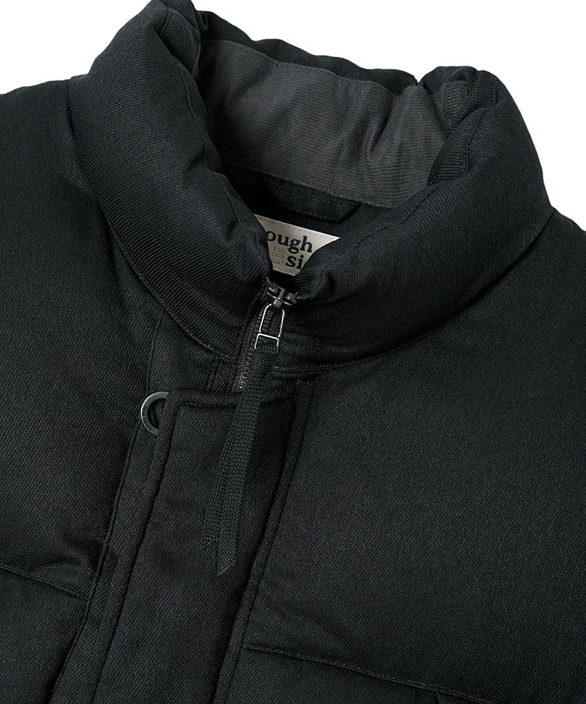 Roughside Field Down Vest Ash Black