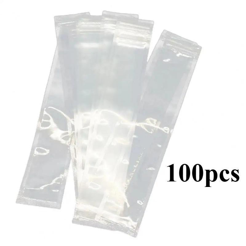 Disposable Popsicle Mold Bags BPA-Free Freezer Tubes with Zip Seals and Funnel  for Ice Pops Yogurt Juice Smoothies