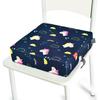 Adjustable Removable Safety Cushion for Kids Booster Seat Baby Dining High Chair Heightening Pad Pillow Children Feeding Chair