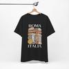 Rome Colosseum Italy Tee | Vintage Roman Architecture Illustration
