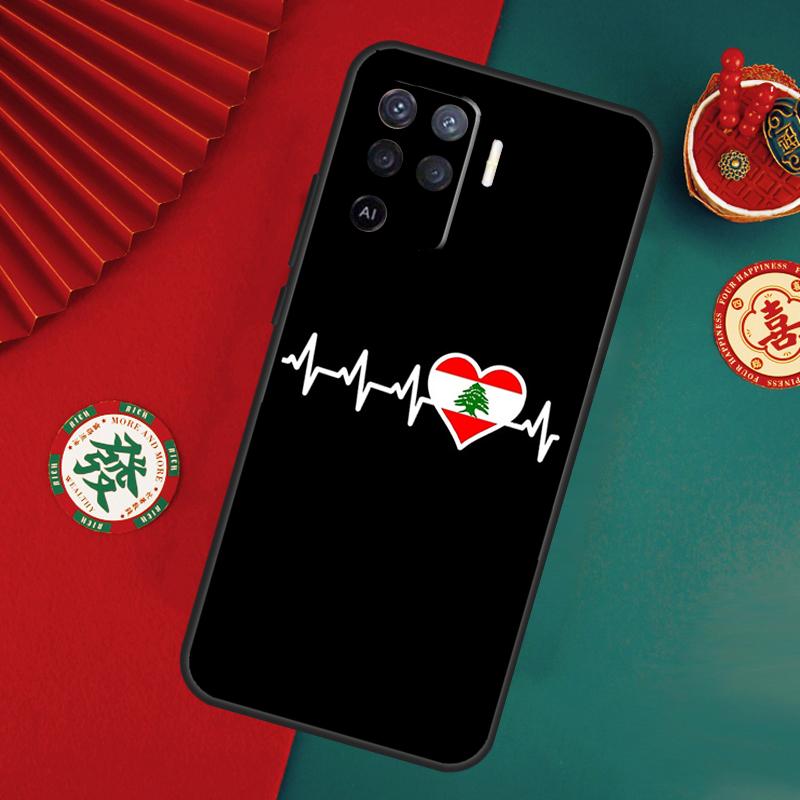 Lebanese Lebanon Flag Case For Oppo A15 A17 A57 A6 A5 Pro A54 A74 A94 A16 A76 A96 A40 A60 A80 A18 A38 A58 A78 A98
