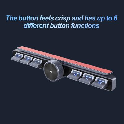 Nou Controler Inteligent Volan Buton Control Wireless 7 Butoane Control Inteligent Petrecere Reglare Volum Buton LED