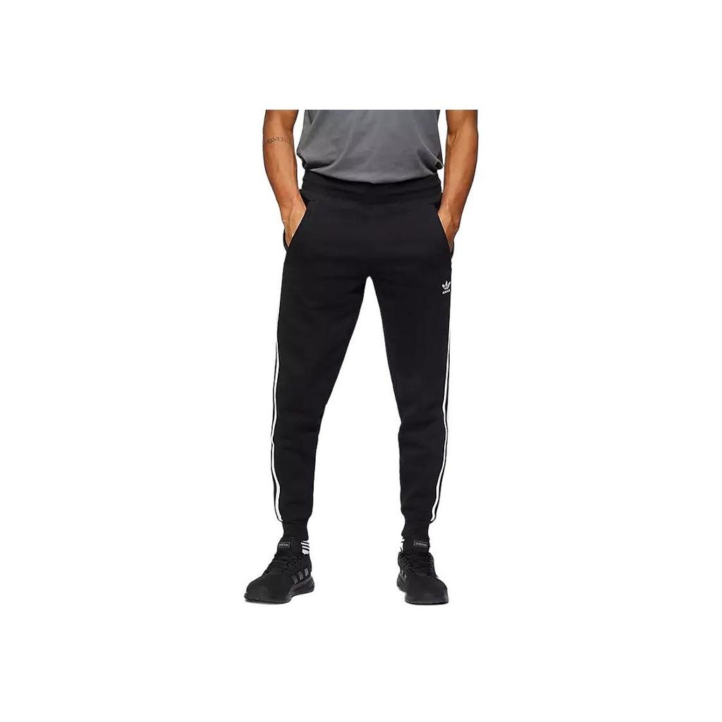 Adidas Originals Adicolor 3-Stripe Retro Sport Cuffed Pants Men Bottoms Black CW2981